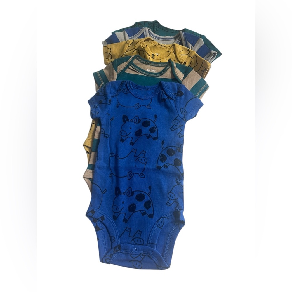 Carters 3mo 5 pack of one piece bodysuits